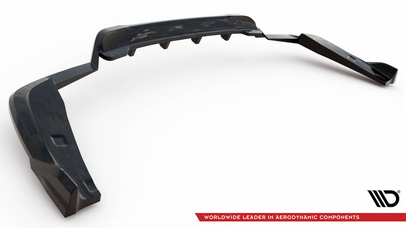 Maxton Design Rear Splitter (with one vertical bar) V.2 BMW X4 M40i G02