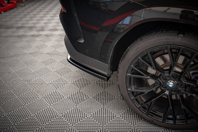 Maxton Design Hinten Splitter (mit einem vertikalem balken) V.2 BMW X6 M-Pack G06