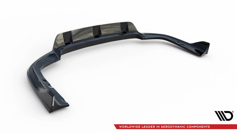 Maxton Design Hinten Splitter (mit einem vertikalem balken) V.2 BMW X6 M-Pack G06 Facelift