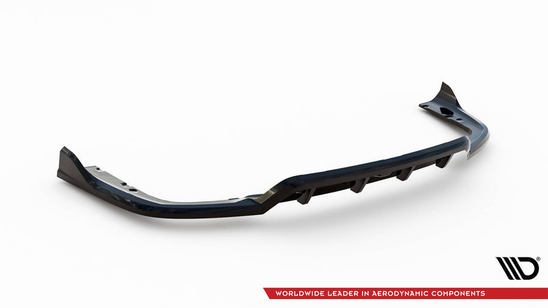 Maxton Design Hinten Splitter (mit einem vertikalem balken) V.2 BMW X6 M-Pack G06 Facelift