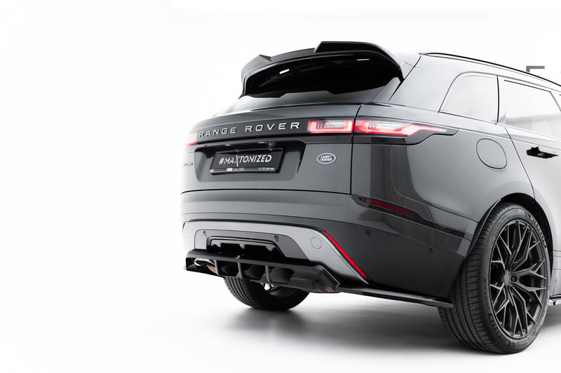 Maxton Design Hinten Splitter (mit einem vertikalem balken) V.2 Land Rover Range Rover Velar R-Dynamic Mk1