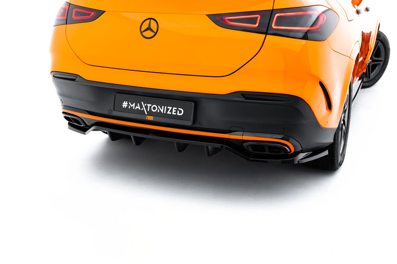 Maxton Design Rear Splitters (with a vertical bar) V.2 Mercedes-Benz GLE Coupe AMG-Line C167 / C167 Facelift