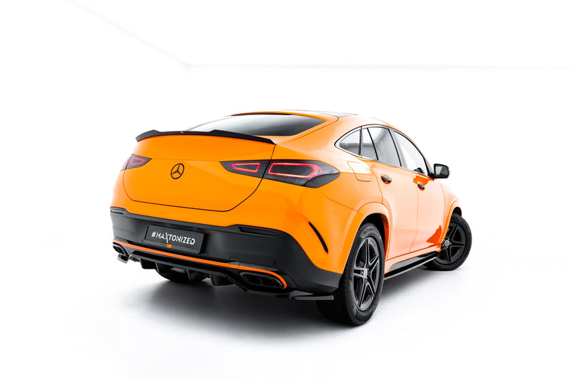 Maxton Design Rear Splitters (with a vertical bar) V.2 Mercedes-Benz GLE Coupe AMG-Line C167 / C167 Facelift