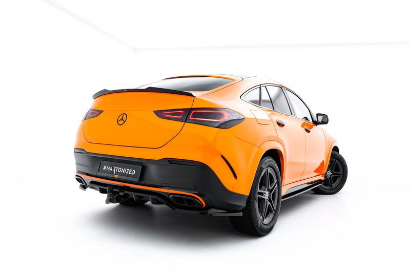 Maxton Design Rear Splitters (with a vertical bar) V.2 Mercedes-Benz GLE Coupe AMG-Line C167 / C167 Facelift