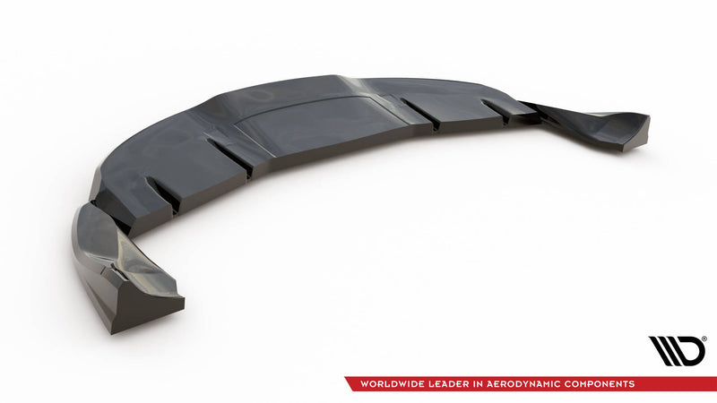 Maxton Design Hinten Splitter (mit einem vertikalem balken) V.2 Tesla Model 3 Project Highland(Facelift)