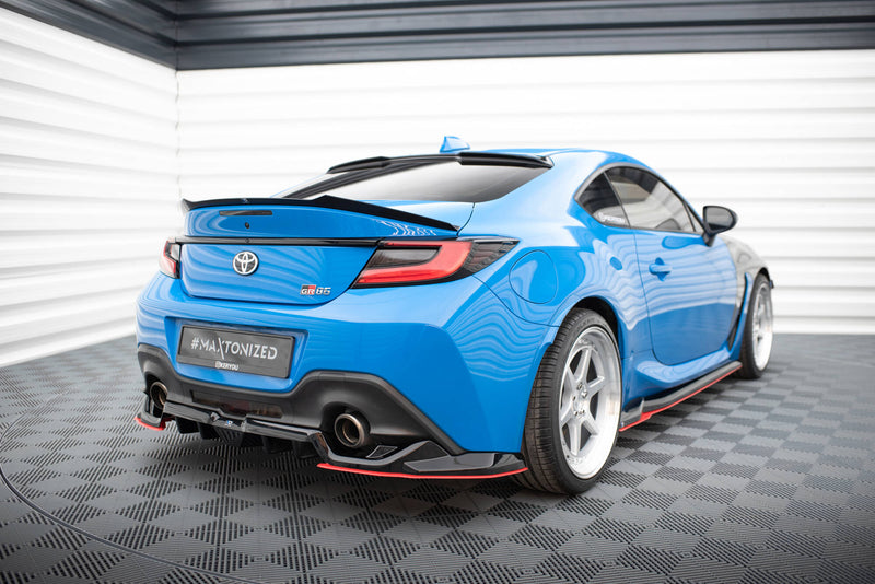 Maxton Design Hinten Splitter (mit einem vertikalem balken) V.2 Toyota GR86 Mk1