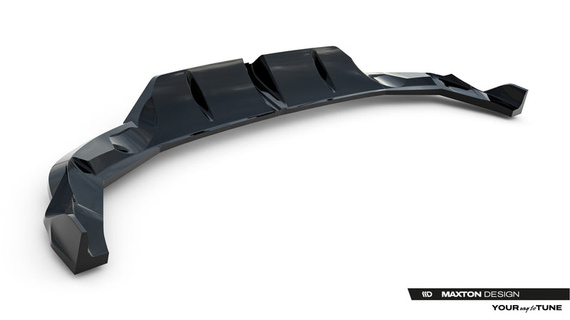 Maxton Design Rear Splitter (with a vertical bar) V.3 Audi RS3 Sportback 8Y Facelift