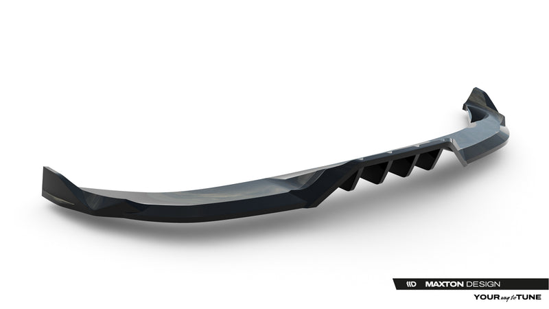 Maxton Design Rear Splitter (with a vertical bar) V.3 Cupra Terramar Mk1 (version with tow bar)