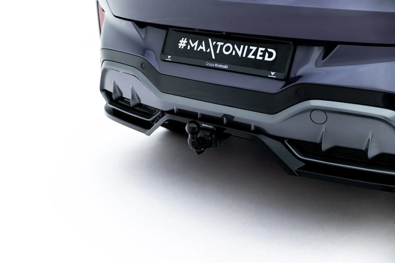 Maxton Design Rear Splitter (with a vertical bar) V.3 Cupra Terramar Mk1 (version with tow bar)