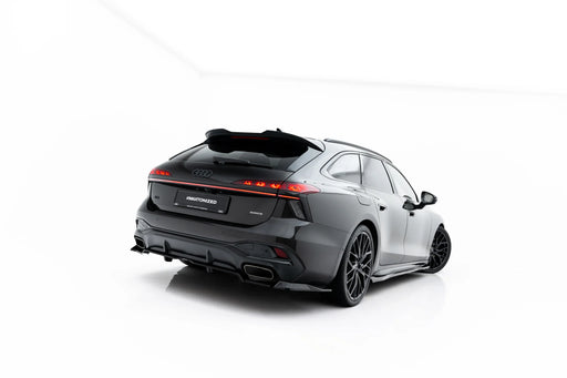 Maxton Design Hinten Splitter mit Mittelsteg V.3 passend für Audi A6 S-Line C9
