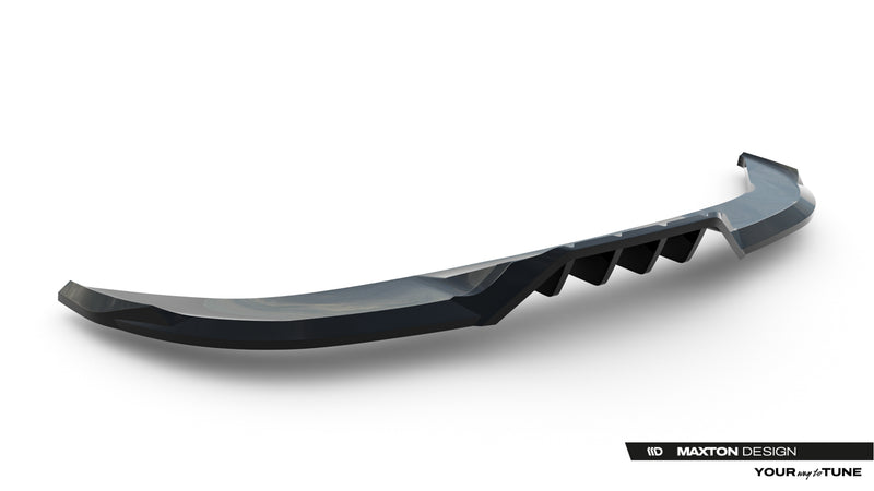 Maxton Design Rear Splitter (with vertical bars) V.4 Cupra Terramar Mk1 (Towbar Version)
