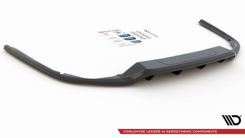 Maxton Design Hinten Splitter (mit einem vertikalem balken) Volkswagen Passat B8