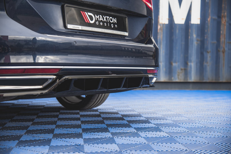 Maxton Design Hinten Splitter (mit einem vertikalem balken) Volkswagen Passat B8