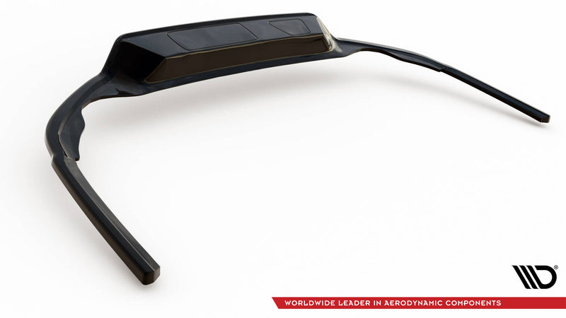 Maxton Design rear splitter (with one vertical bar) Volkswagen Passat R-Line B8 Facelift