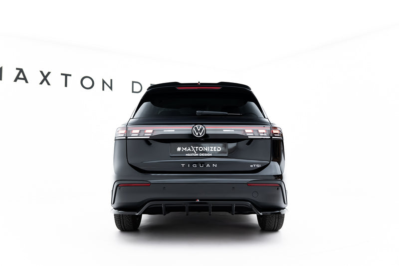 Maxton Design Hinten Splitter (mit einem vertikalem balken) Volkswagen Tiguan Mk3