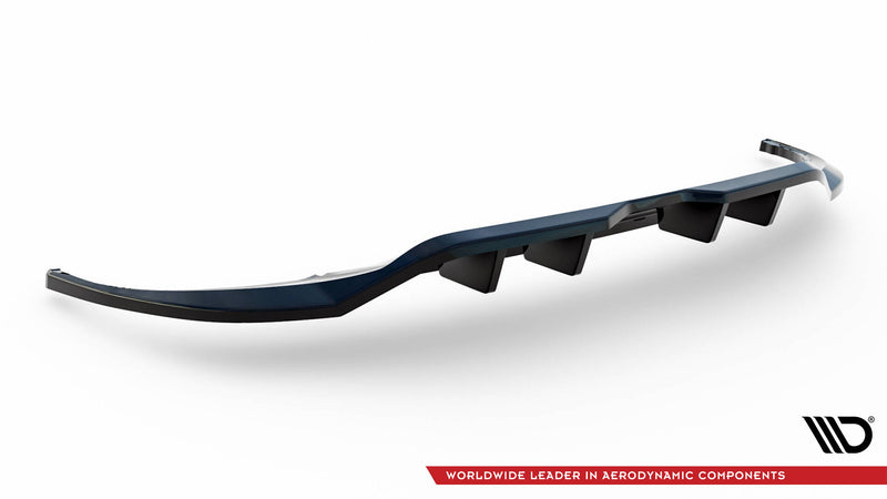 Maxton Design Hinten Splitter (mit einem vertikalem balken) Volkswagen Tiguan R-Line Mk2 Facelift