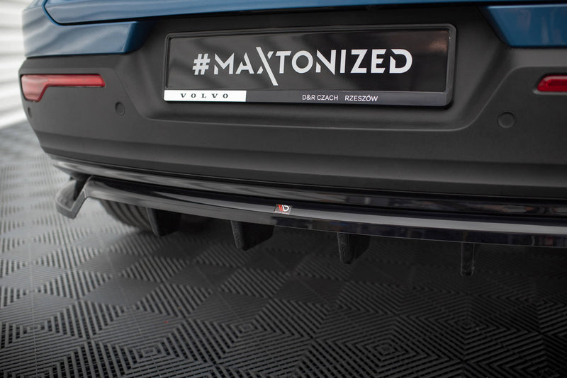 Maxton Design Rear Splitter (with one vertical bar) Volvo C40 Mk1