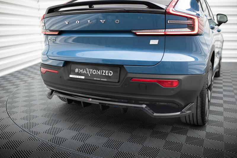 Maxton Design Rear Splitter (with one vertical bar) Volvo C40 Mk1