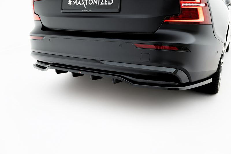 Maxton Design Rear Splitter (with a vertical bar) Volvo S60/V60 R-Design Mk3