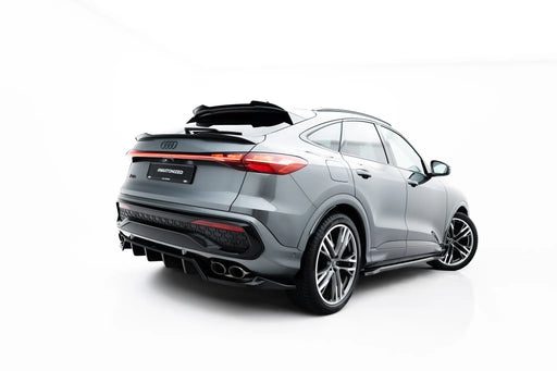 Maxton Design Hinten Splitter mit Mittelsteg passend für Audi SQ5 Sportback / SUV Mk3