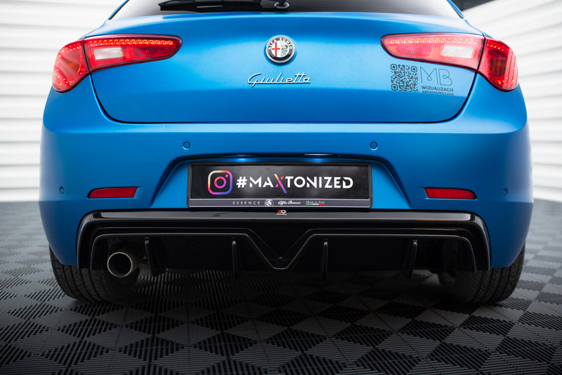 Maxton Design Rear Spoiler Alfa Romeo Giulietta (Single Exhaust Version)