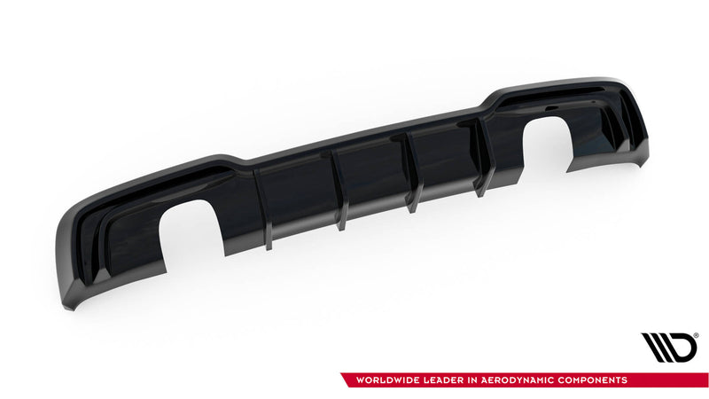 Maxton Design rear spoiler Audi A3 S-Line Sportback 8V Facelift (version with single exhaust on both sides)