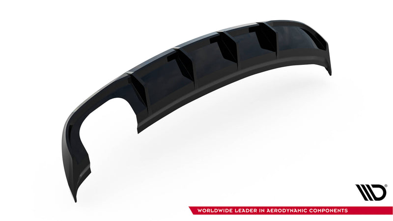 Maxton Design rear spoiler Audi A3 Sedan 8V Facelift (version with single-sided dual exhaust pipe)