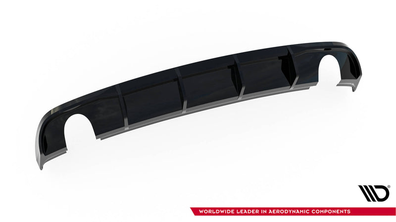 Maxton Design Rear Spoiler Audi A3 Sedan 8V Facelift (Version with single exhaust pipes on both sides)