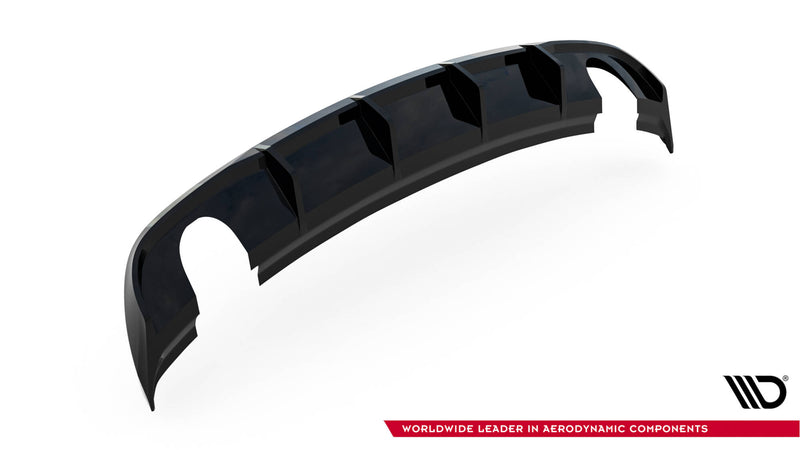 Maxton Design Rear Spoiler Audi A3 Sedan 8V Facelift (Version with single exhaust pipes on both sides)