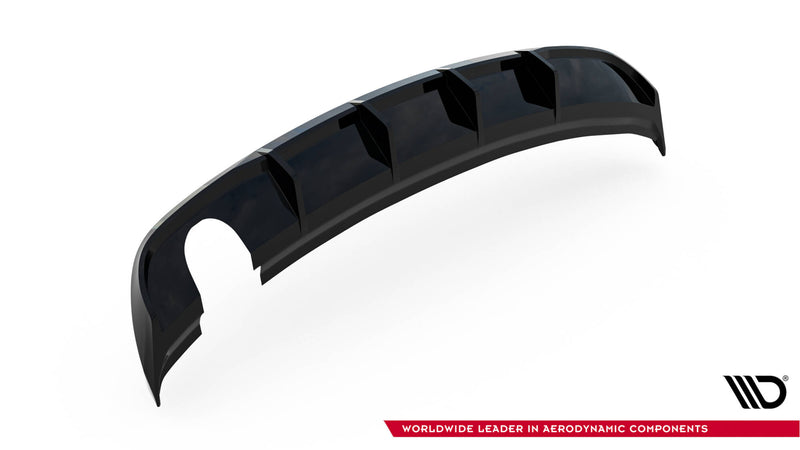 Maxton Design rear apron Audi A3 Sedan 8V Facelift (version with single-sided double exhaust pipe)
