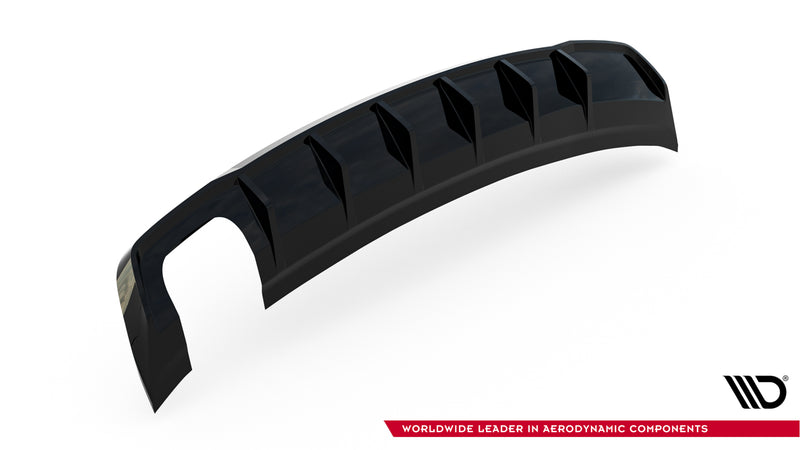 Maxton Design rear spoiler Audi A3 Sedan 8V (version with single-sided double exhaust pipe)