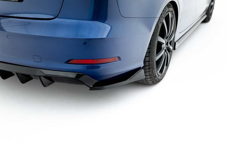 Maxton Design rear spoiler Audi A3 Sedan 8V (version with single-sided double exhaust pipe)