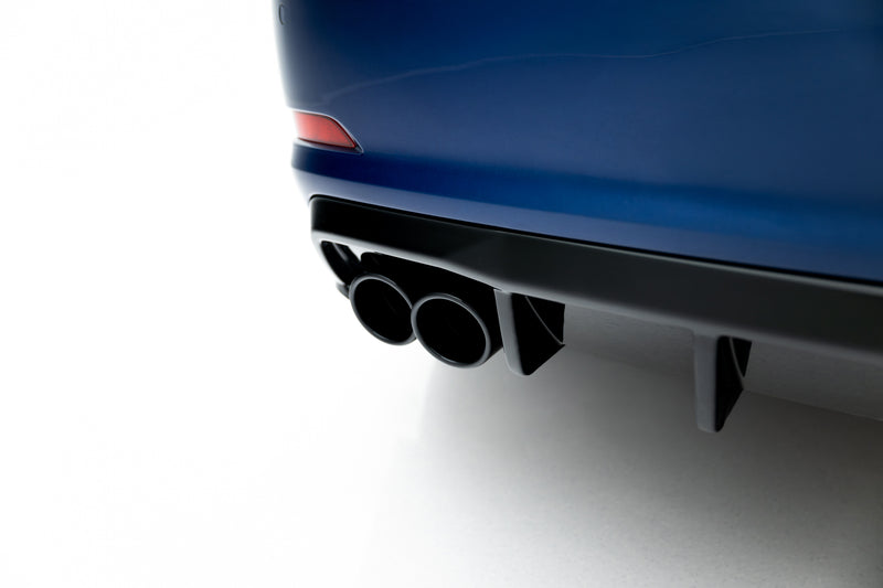 Maxton Design rear spoiler Audi A3 Sedan 8V (version with single-sided double exhaust pipe)
