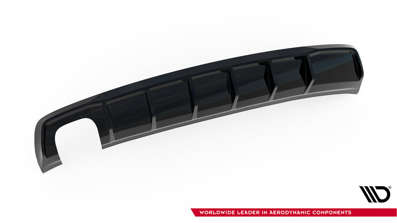 Maxton Design rear spoiler Audi A3 Sedan 8V (version with single-sided double exhaust pipe)