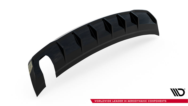 Maxton Design rear spoiler Audi A3 Sedan 8V (version with single-sided double exhaust pipe)