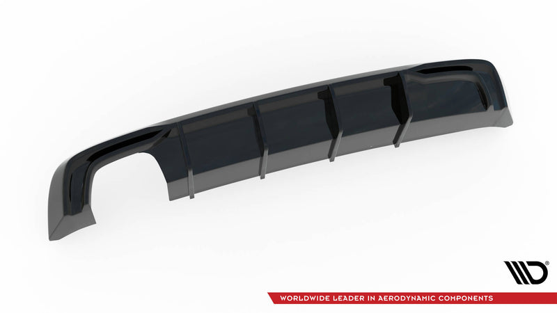 Maxton Design rear spoiler Audi A3 Sportback 8V Facelift (version with double exhaust tip)