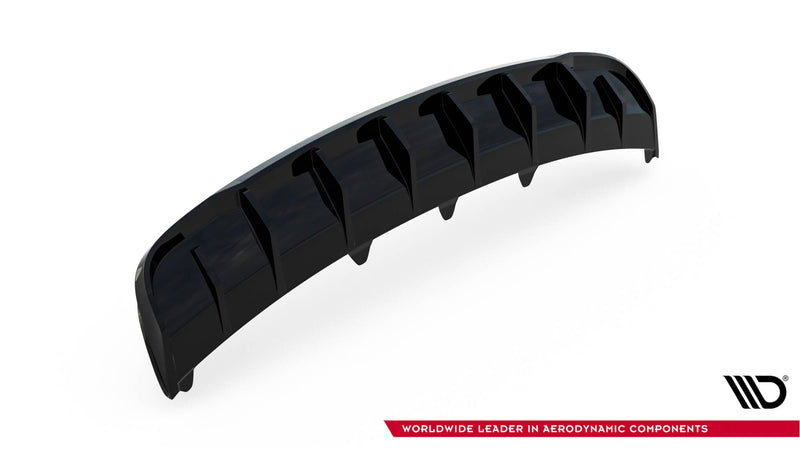 Maxton Design Heckansatz Audi A4 B8 Facelift (Version ohne Auspuff)