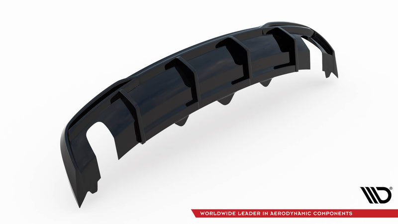 Maxton Design rear diffuser Audi A5 8T Facelift (version with single exhaust on both sides)