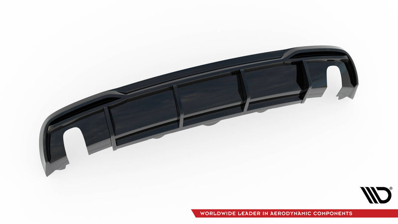 Maxton Design rear diffuser Audi A5 8T Facelift (version with single exhaust on both sides)