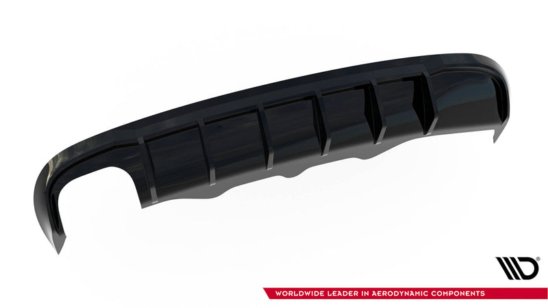 Maxton Design rear diffuser for Audi A5 S-Line Sportback 8T (version with single-sided dual exhaust pipe)