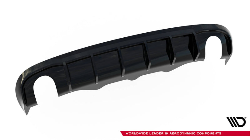 Maxton Design rear diffuser for Audi A5 S-Line Sportback 8T (version with single exhaust pipes on both sides)