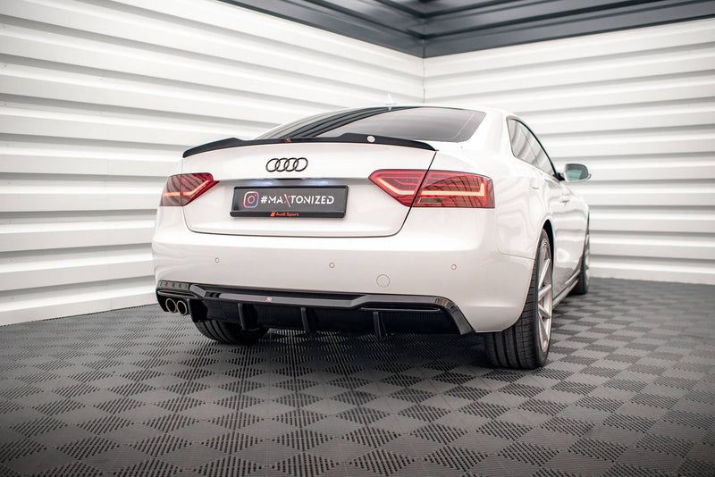 Maxton Design Rear Diffuser Audi A5 Sportback 8T Facelift (Version with double exhaust on one side)