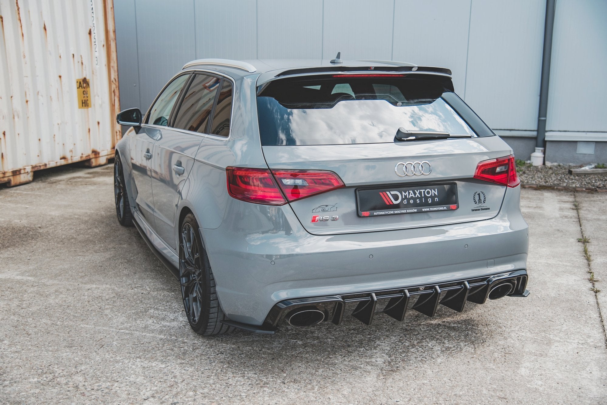 Maxton Design Rear Spoiler Audi RS3 8V Sportback