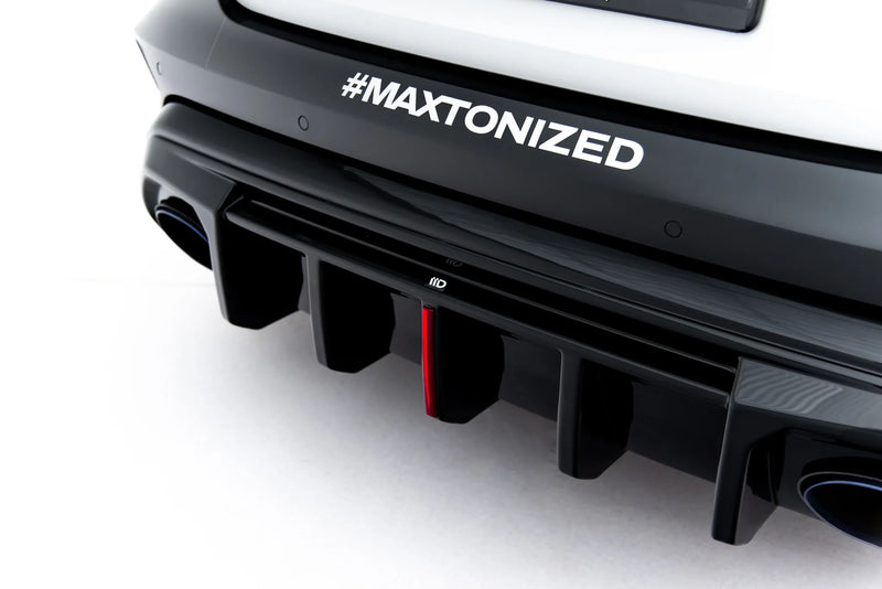 Maxton Design Rear Diffuser Audi RS3 Sedan 8Y Facelift (Version with Original Reflector)