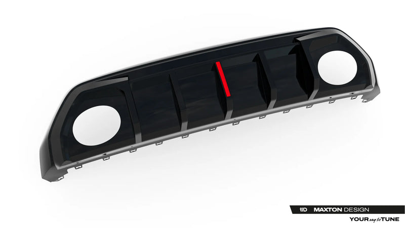 Maxton Design Rear Diffuser Audi RS3 Sedan 8Y Facelift (Version with Original Reflector)