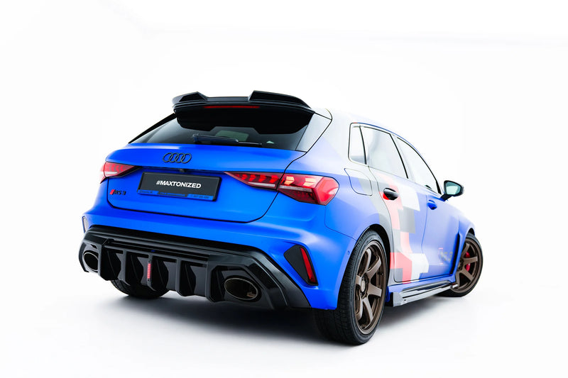 Maxton Design Rear Diffuser Audi RS3 Sportback 8Y Facelift (Version with LED light)