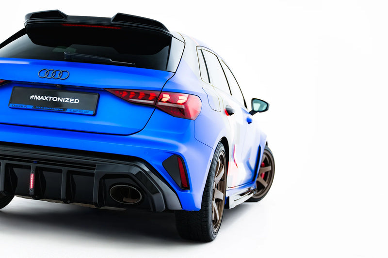Maxton Design Rear Diffuser Audi RS3 Sportback 8Y Facelift (Version with LED light)