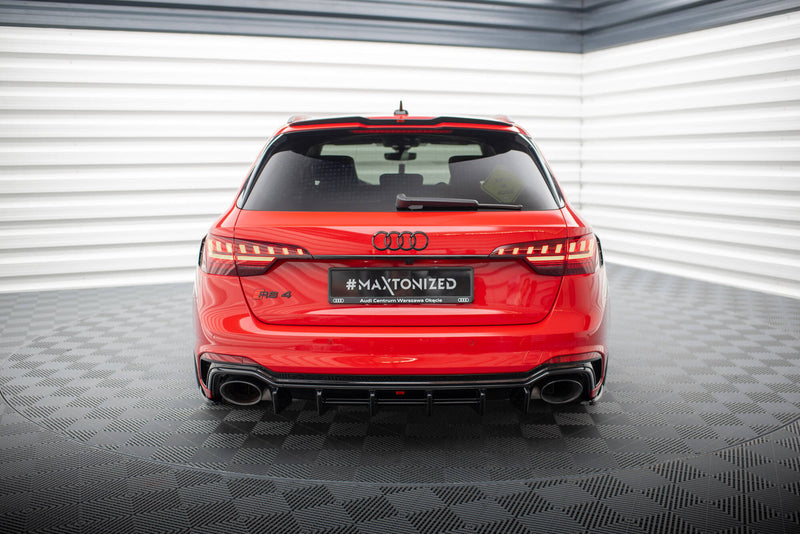 Maxton Design Rear Spoiler Audi RS4 B9 / B9 Facelift