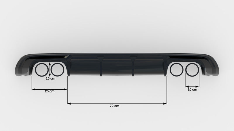 Maxton Design Heckansatz Audi S3 Sportback 8V