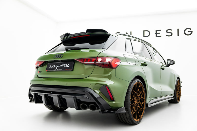 Maxton Design Heckansatz Audi S3 Sportback 8Y Facelift